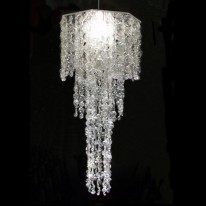 Rhapsody Lamp Recycles Hundreds of Plastic Bottles Into a Spectacular Display of Light