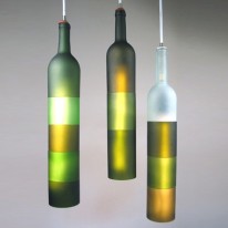 Khrysalis and Kortex Lamp Beautifully Upcycles Wine Bottles