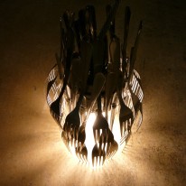 The Forkalier is Created from Salvaged or Damaged Forks