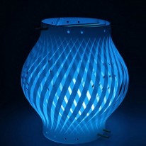 Turbine Pendant Lamp Made With 100% Recyclable Materials