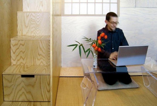 SPACEFLAVOR Cube, mini dwelling unit, liu ming, small space living, prefab, fung shui