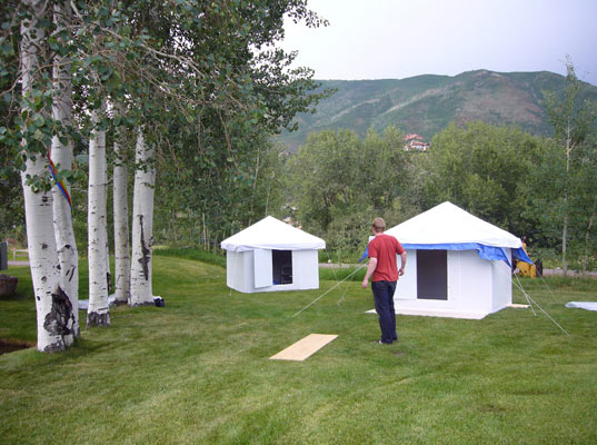 PREFAB FRIDAY: Global Village Shelters in Aspen
