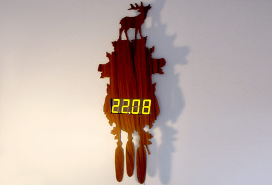 DIGITAL STAG CLOCK