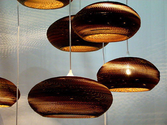 Graypants Twice Recycled Scrap Cardboard Lights