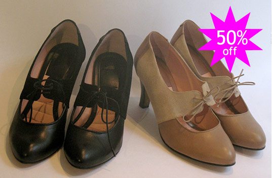 Sustainable Style SALE: Eco-Chic PJUX Heels 50% Off!