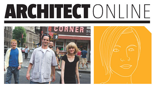 INHABITAT FEATURED IN ARCHITECT MAGAZINE