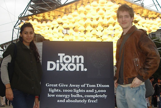 TOM DIXON: THE GREAT LIGHT GIVEAWAY