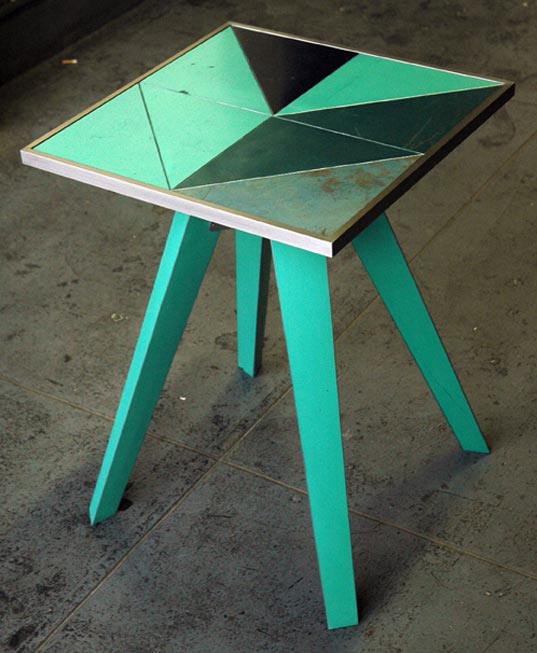 ICFF 2008: Tables from Reclaimed Car Parts!
