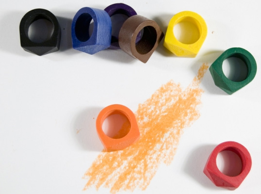 Crayon Rings by Timothy Liles