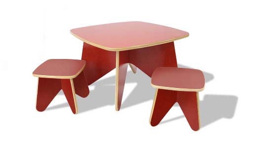 Ecotots Flatpak Green Furniture for Kids
