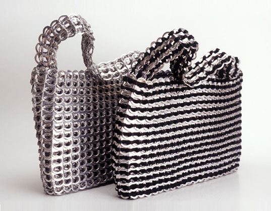 ESCAMA HANDBAGS: Made from Recycled Aluminum Pulltabs
