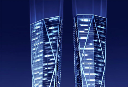 Norman Foster Unveils Twin Faceted Skyscrapers for Paris