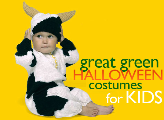 Great Green Halloween Costumes for Kids!
