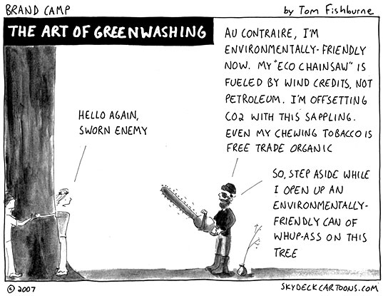 CNET: When Corporate Greenwashing Chafes Environmentalists