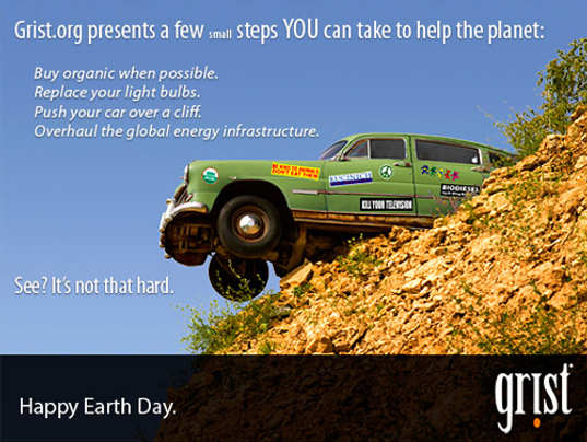 Screw Earth Day! One Day is For Amateurs
