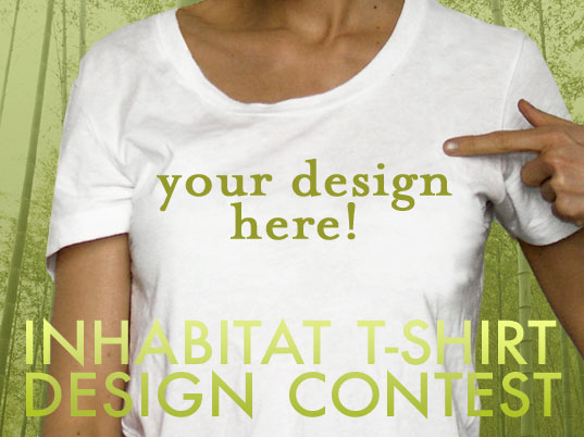 INHABITAT T-Shirt Contest ENDS TODAY!