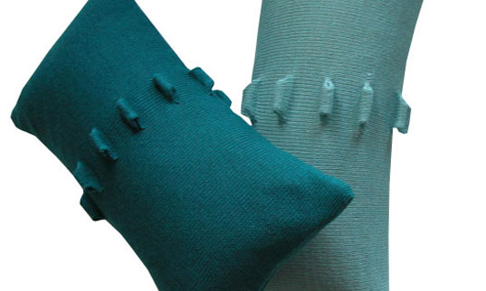 MOLEHILL PILLOWS by LOOOLO TEXTILES