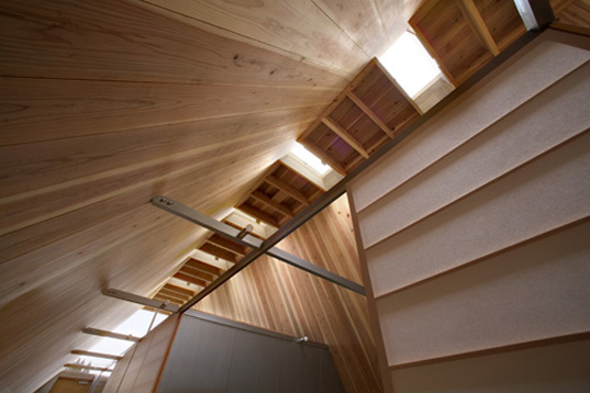 ONIGIRI HOUSE made entirely from cedar