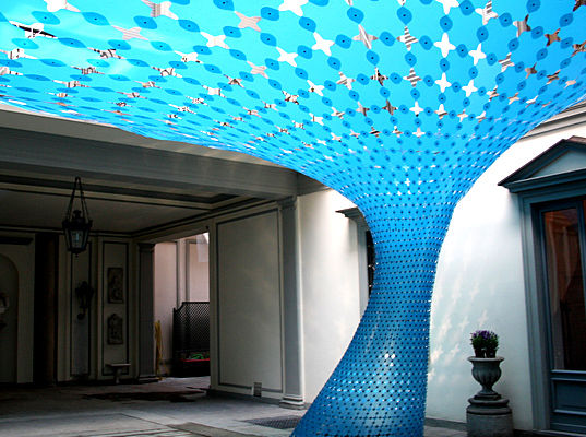 MILAN 2008: Photoreactive Sun Canopy by Christoph Klemmt