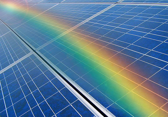 Energy Crisis Solved by Harvesting Rainbows