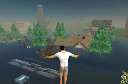 GLOBAL WARMING FLOODS LONDON… In Second Life