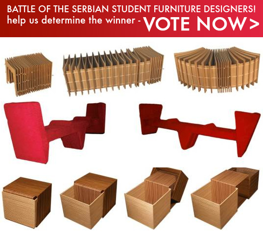 VOTE NOW! Stellar Student Design at Milan 2008