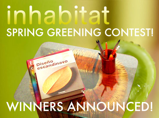 ANNOUNCING: Our Spring Greening Contest Winners!