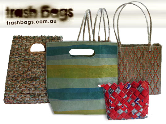 TRASH BAGS: Eco-Friendly (& Fair-trade) Totes