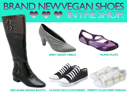 Brand New Vegan Shoes in the Inhabitatshop!
