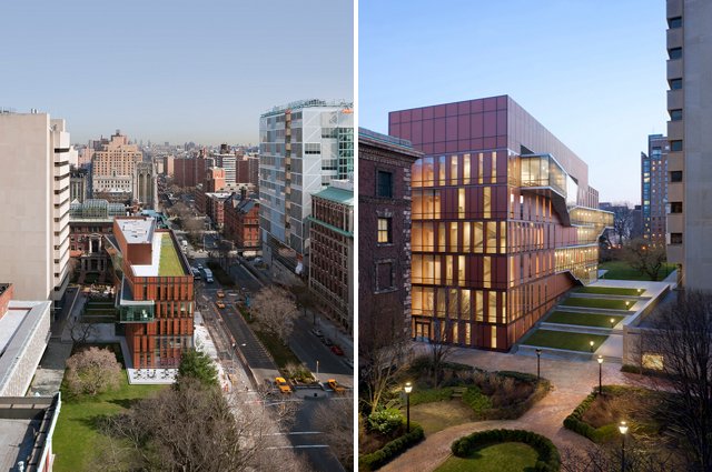 Diana Center (photo credit: Albert Vecerka / Esto) diana center, barnard college, green roof, green architecture, weiss manfredi, nyc, sustainable design, green design