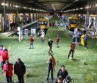 New Zealand Train Station Transformed Into Green Meadow