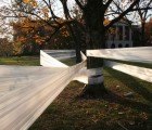 Recycled Plastic Wrap Art!