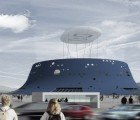 Blue Volcano is a Solar Cloud-Topped Eco-Stadium for Zagreb, Croatia