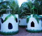 Water Tanks Recycled into Kids’ Palaces at India’s Dune Eco Resort