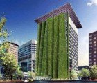 Portland to Get 250ft Vertical Garden With Vegetated Fins