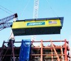 Shipping Container Subway Shop Scales the Freedom Tower