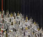 Dazzling Chandelier Made of Old Incandescent Bulbs