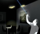 Set Your Own Mood Lighting With An LED Light Wand Ceiling