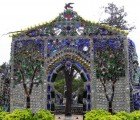 Beautiful Garden Chapel Made Almost Entirely From Bottles