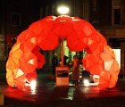 Bucky Bar Built From Umbrellas is a Pop-Up Party