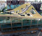 Stunning Green Roofed Apartment Building Rises in Amsterdam
