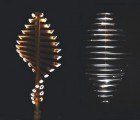 Beautiful Bamboo Flow Lights are Powered by the Wind!
