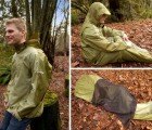 JakPak is a Jacket, Tent and Sleeping Bag All-In-One