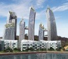 Daniel Libeskind’s “Reflections” Tops Off on Singapore’s Coast