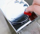 Sleek Rotary Faucet Lets You Dial Down Wasted Water