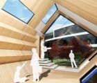 rotatED: A Schoolhouse That Can Roll Over on Its Side