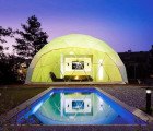 Zendome: Gorgeous Geodesic Domes Create Flexible Green Spaces