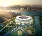Gigantic Flower-Shaped Green Stadium Blossoming in China