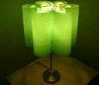 Recycled Bottle Lamps Turn Dumpster Plastic into Stunning Lights
