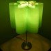 sarah turner, recycled bottle lamps, recycled plastic lamps, recycled plastic, green lamps, green interiors, lighting, green decoration